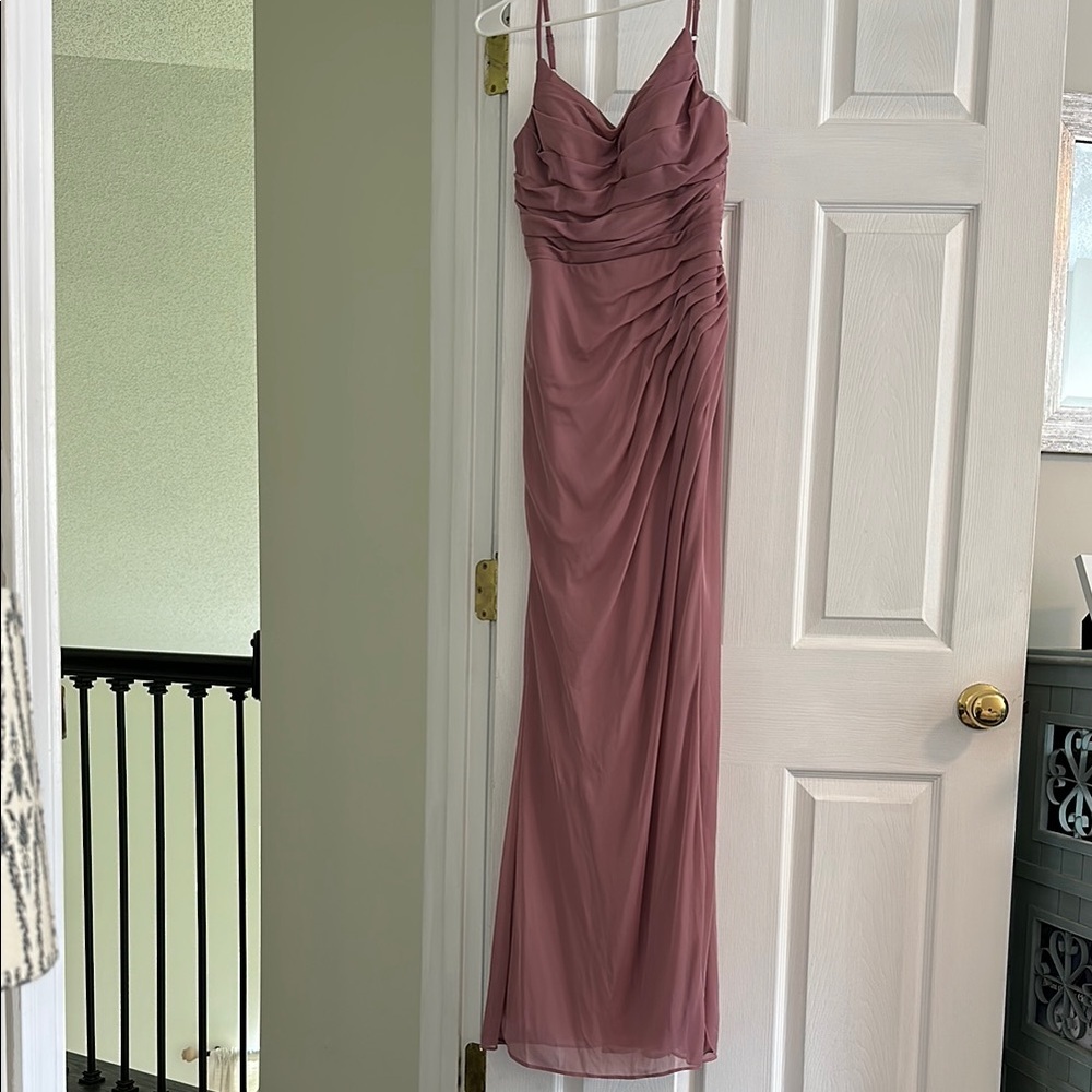 Azazie Deandra Vintage Mauve Dress